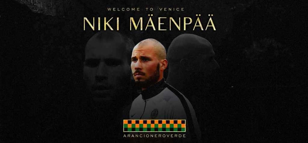 UFFICIALE: Niki Mäenpää è un nuovo giocatore del Venezia 