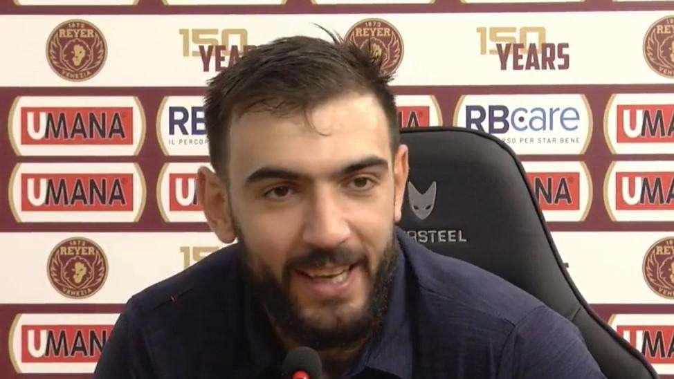 Tessitori: "A Venezia posso sviluppare bene il mio gioco e trovare continuità"