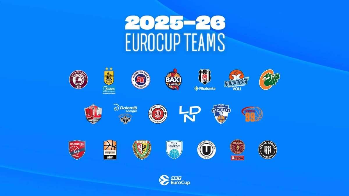 Reyer, ufficializzate le 20 partecipanti alla prossima Eurocup
