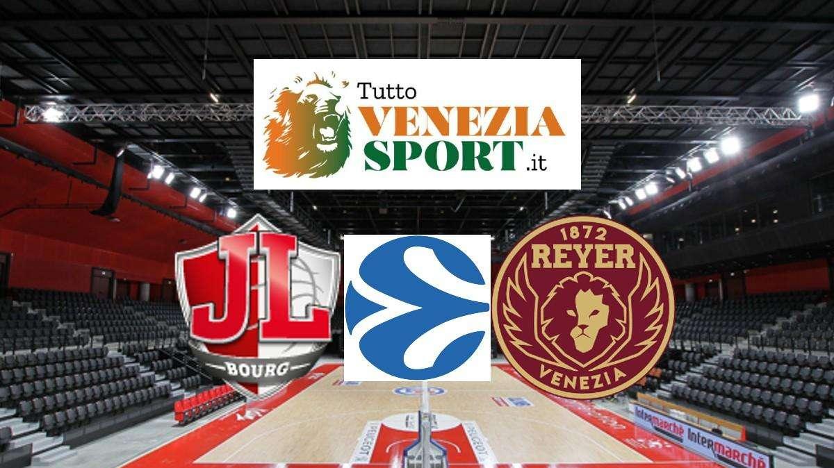 RELIVE EUROCUP Bourg-Reyer Venezia (86-79) Bourg vince contro Venezia e mantiene la testa della classifica