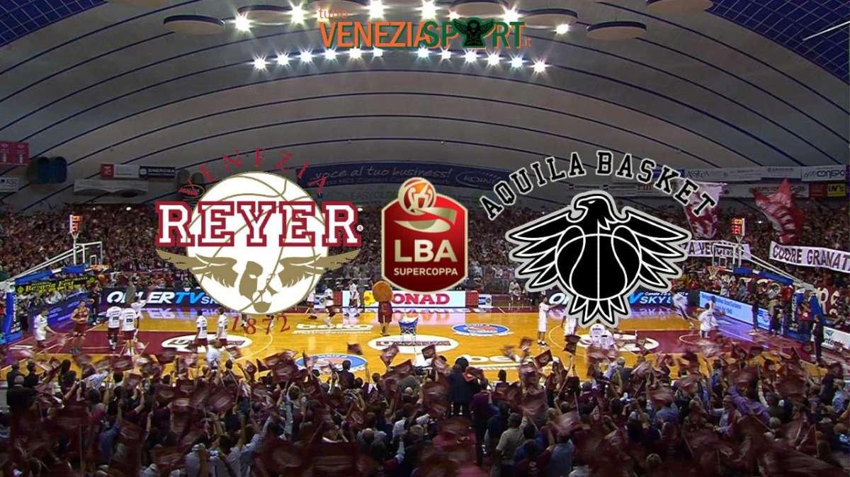 RELIVE SUPERCOPPA - Reyer-Trento (78-75.), Final Four per l'Umana