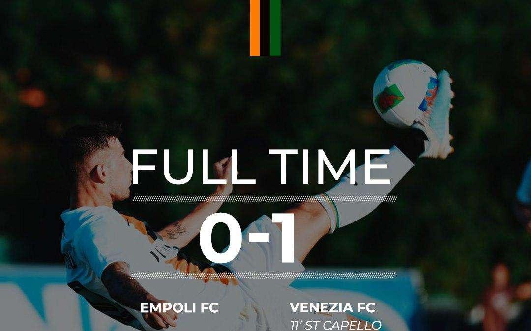 Il Venezia batte l'Empoli  e ottiene così una vittoria di prestigio