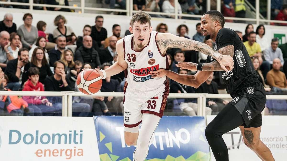 Trento-Reyer 106-79: Venezia crolla contro un'ottima Dolomiti Energia 