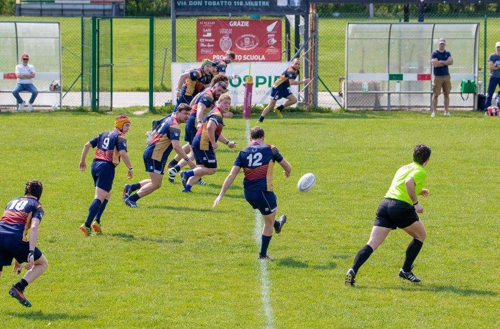 Rugby: il VeneziaMestre centra la salvezza al primo anno in Serie B
