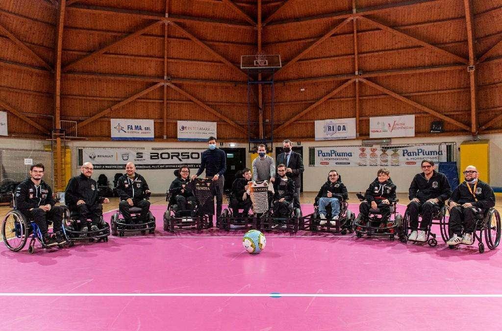 Il Venezia allarga i suoi orizzonti: in Serie A anche nel Powerchair Football
