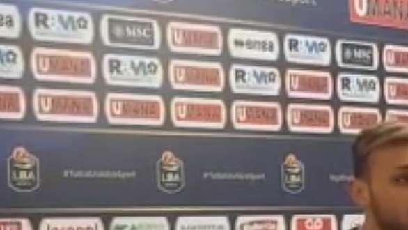 Tonut: "Ho lasciato la Reyer Venezia per fare un ulteriore salto di qualità arrivando nella massima competizione europea"