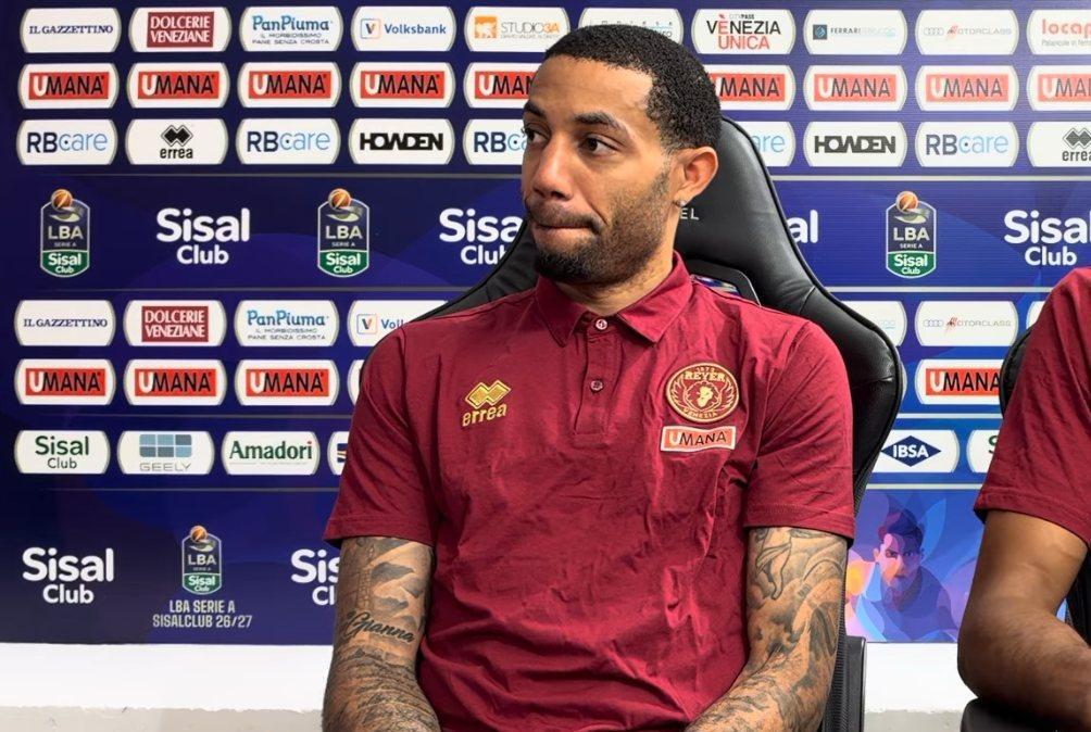 Reyer, Green: "Porto tanta esperienza, presto avrò il ritmo gara"