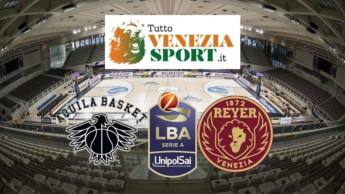 RELIVE LBA  Trento-Reyer Venezia (86-84) Dopo 40 minuti di battaglia Trento interrompe la striscia di 7 vittorie consecutive di Venezia 