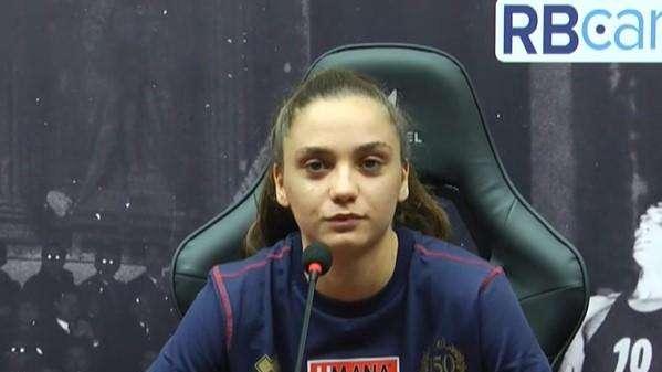 Matilde Villa si presenta ai tifosi dell'Umana Reyer