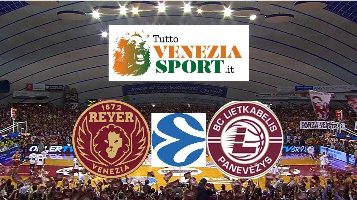 Nel 5° Round di Eurocup la Reyer Venezia supera nel finale il Lietkabelis per 74-71