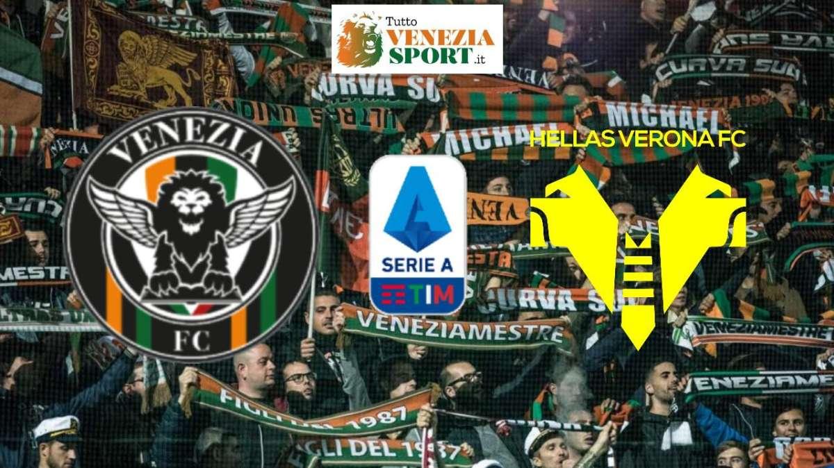 RELIVE SERIE A - Venezia-Verona (3-4), finita, vittoria storica per l'Hellas, da 3-0 a 3-4