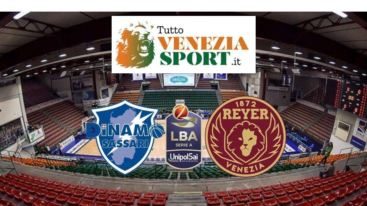 LBA Dinamo Sassari-Reyer Venezia (79-98) Venezia domina Sassari e guadagna 2 punti importanti per la classifica
