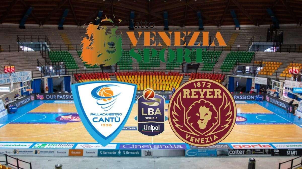 RELIVE LBA Acqua S.Bernardo Cantù-Reyer Venezia (81-86) Venezia batte Cantù e conquista il quarto posto in classifica