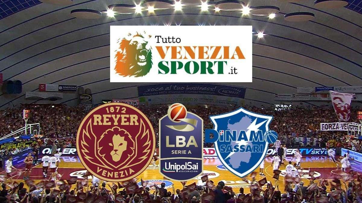 RELIVE LBA Reyer Venezia-Dinamo Sassari (71-78) Venezia cade contro una grande Dinamo