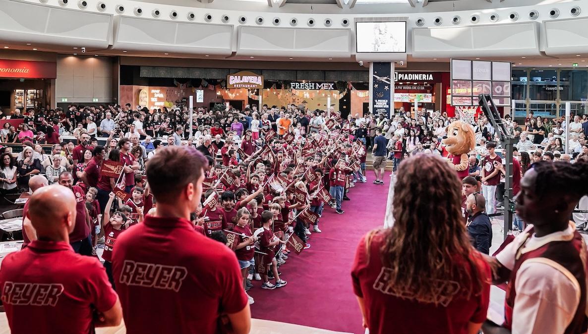 Reyer, presentata la squadra alla Nave de Vero di Marghera