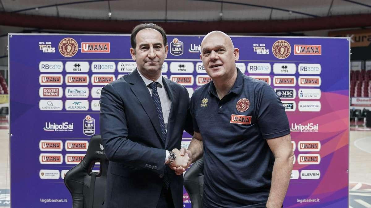 La Reyer Venezia blinda coach Neven Spahija per le prossime stagioni