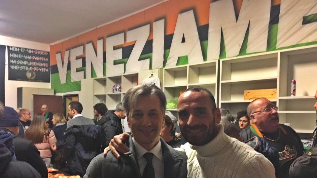 Festa per l'inaugurazione della nuova sede della Curva Sud VeneziaMestre “Michael Groppello”