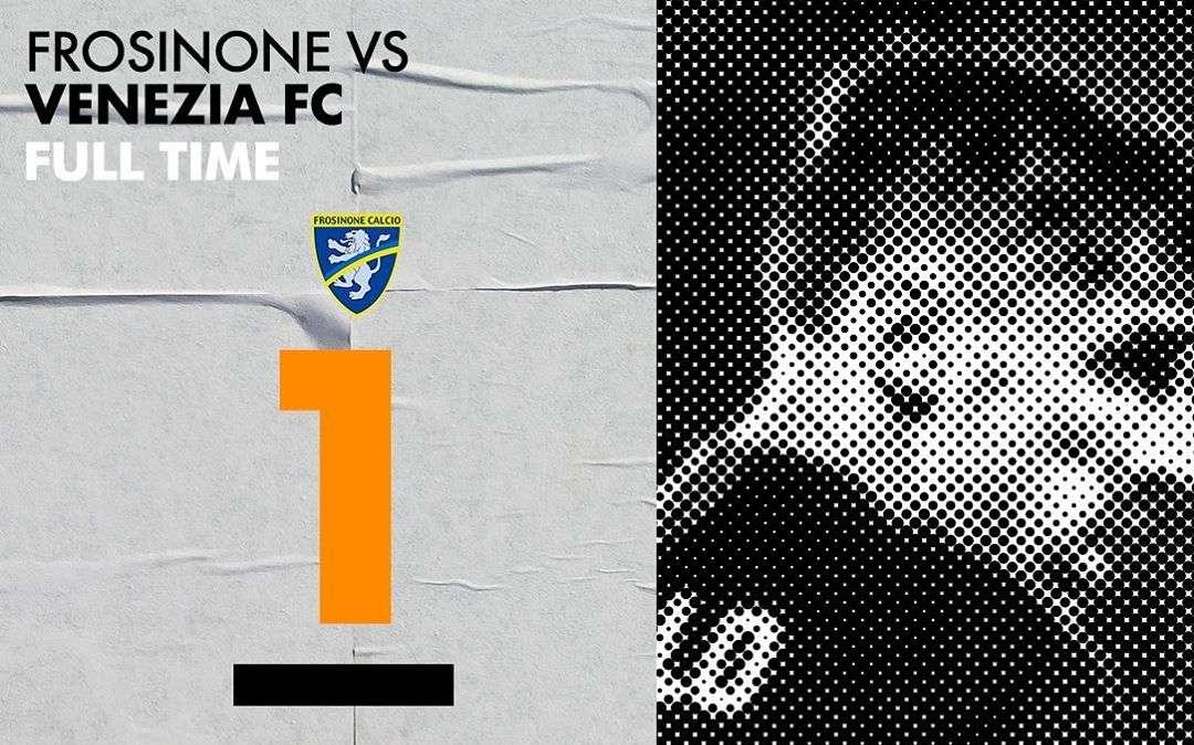 Frosinone-Venezia, un punto d'oro per gli ultimi 10 minuti, 3 punti persi per il resto della partita