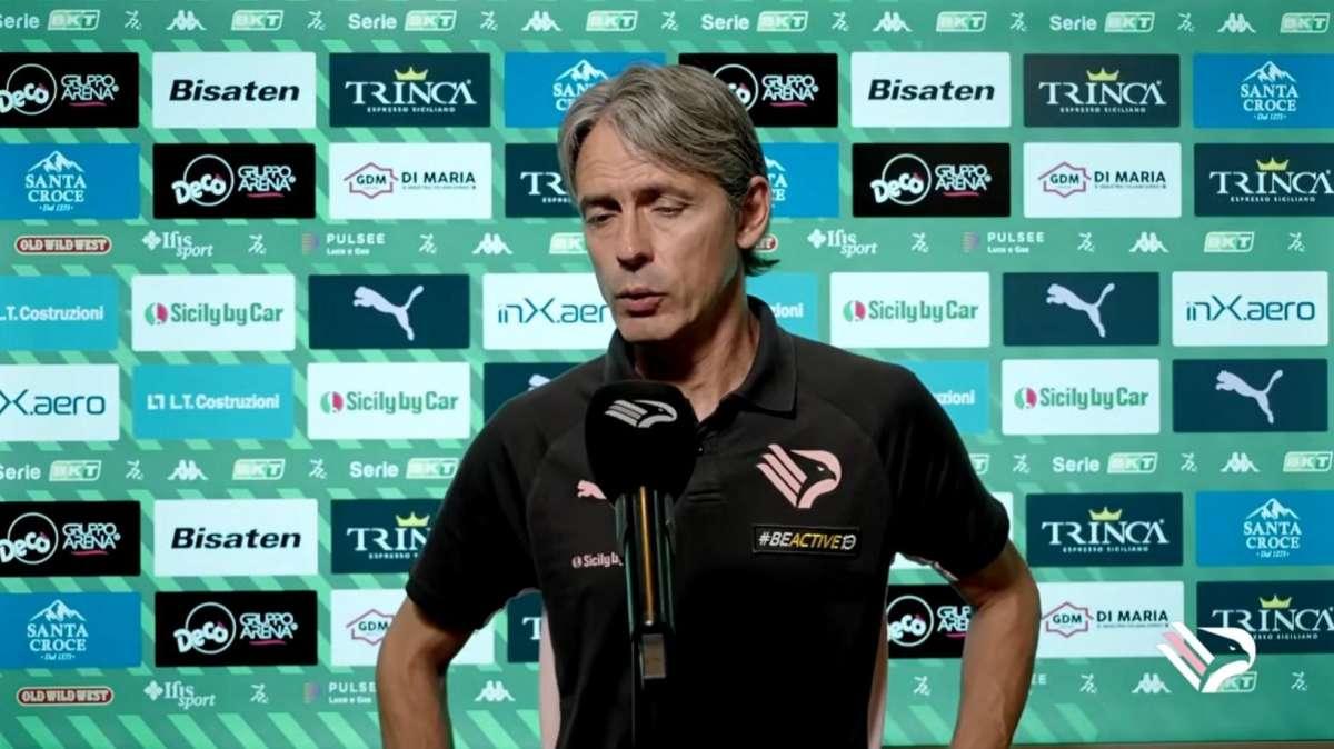 Palermo, Inzaghi: "Venezia più forte del Sassuolo dell'annno scorso, siamo riusciti a limitarli a un solo tiro pericoloso"