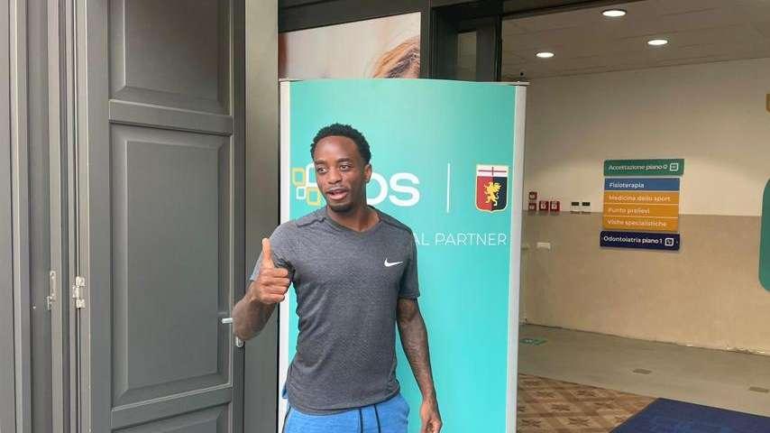 Haps al Genoa, tutto fatto, superate le visite mediche