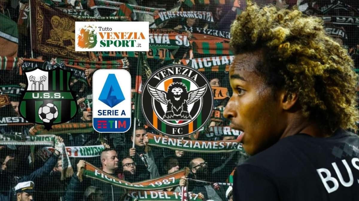 LIVE SERIE A - Sassuolo-Venezia (3-1) finita, sfortunato Ceccaroni nel finale