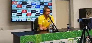Conferenza stampa, Vecchi: "Contento del risultato e del sacrificio, hanno giocato in tanti fuori ruolo"