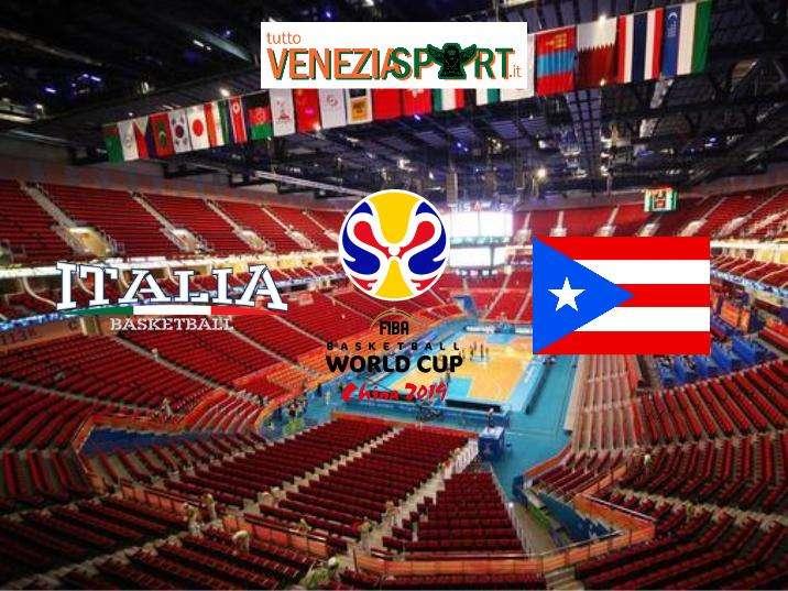 LIVE MONDIALI DI BASKET - Porto Rico-Italia (89-94) dopo il terrificante primo tempo gli azzurri tornano e poi all'over time si prendono la vittoria