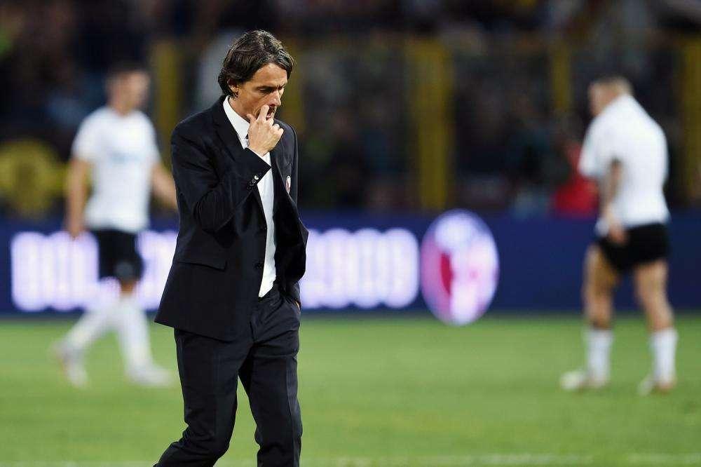 Inzaghi suda freddo a Bologna, secondo la RAI Bigon valuta già 4 sostituti