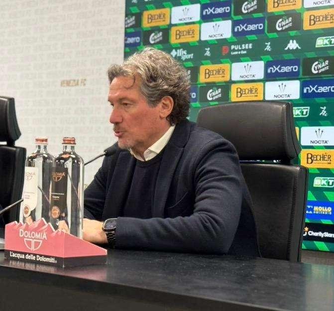 Venezia-Reggiana, Stroppa: "Vedere giocare la squadra così è bellissimo"