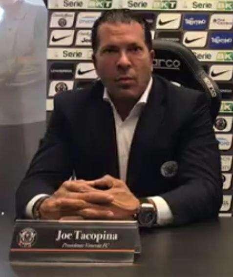 Conferenza stampa, Tacopina: "Walter mi assomiglia tanto, c'è stato fin da subito feeling"