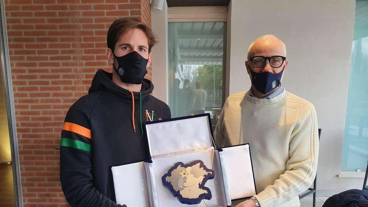 Aramu premiato dall’ AIC come miglior arancioneroverde della stagione 2019/20 