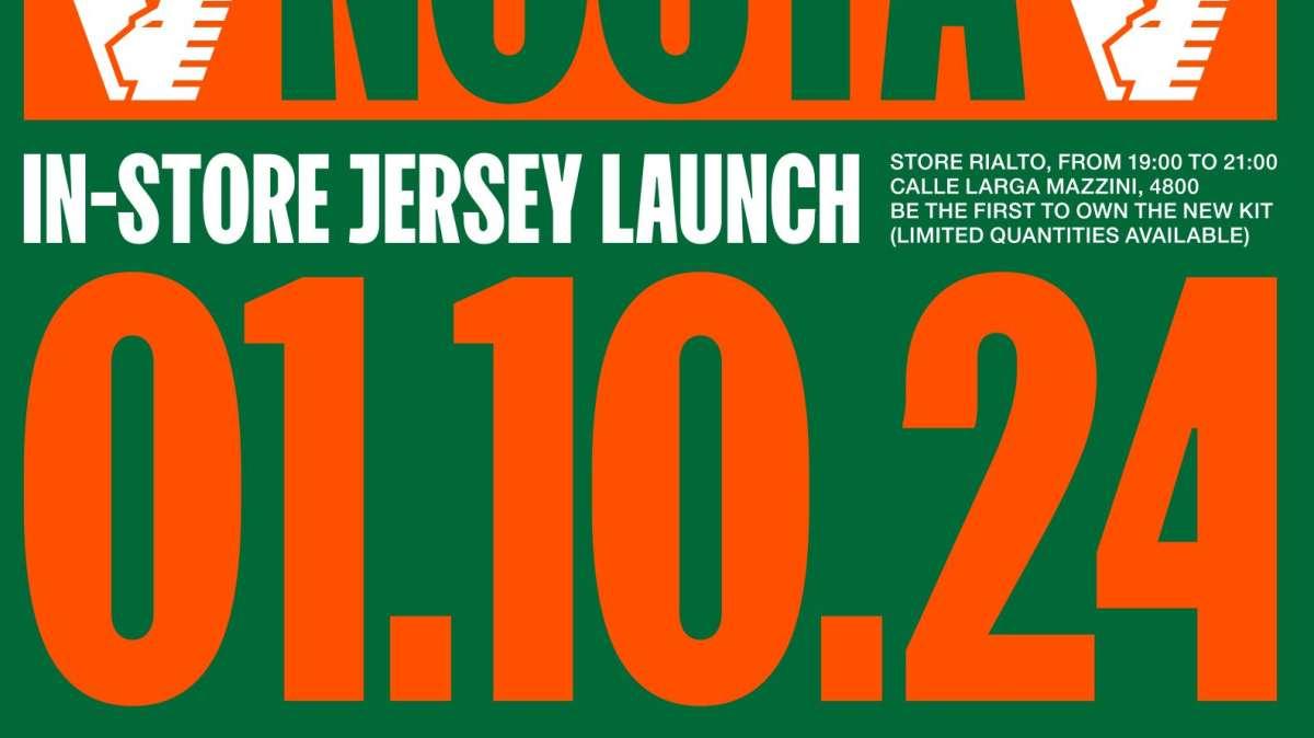 Venezia, da stasera in vendita allo store di Rialto le maglie NOCTA 24-25