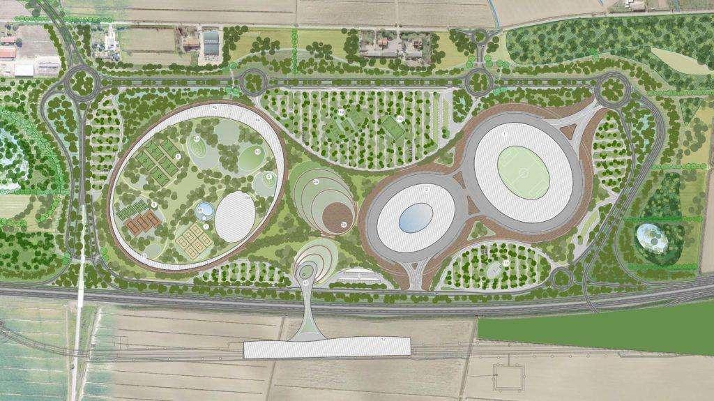 Bosco dello Sport, presentato il cronoprogramma: palazzetto da 10mila posti, stadio da 16mila