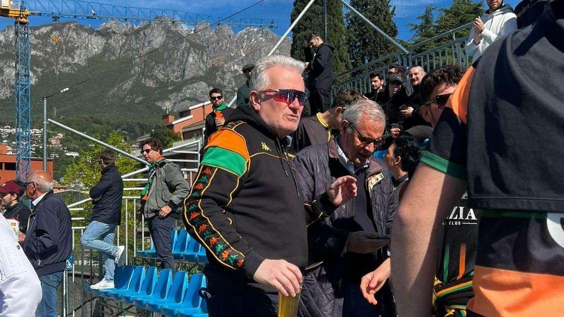 Lecco-Venezia, Niederauer insieme ai tifosi nel settore ospiti