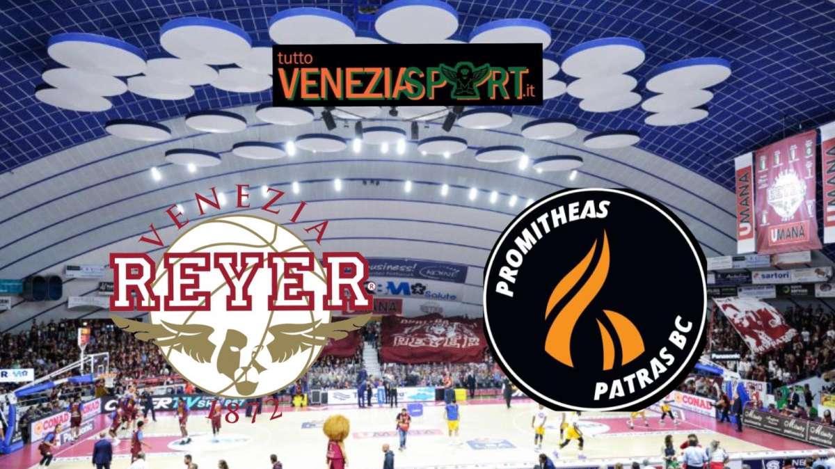 LIVE EUROCUP - Reyer-Patrasso (52-70) " Una Reyer irriconoscibile viene sconfitta da Patrasso". Fine del match