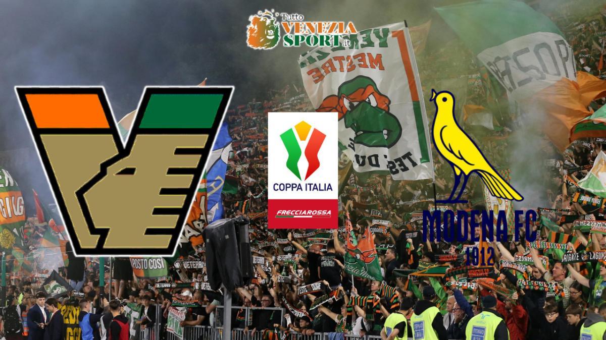 DIRETTA COPPA ITALIA, Venezia-Modena: via alle 20:45
