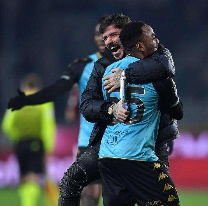 Haps: "Il primo gol in A un grandissimo momento ma è la prestazione di tutto il Venezia che mi rende felice"