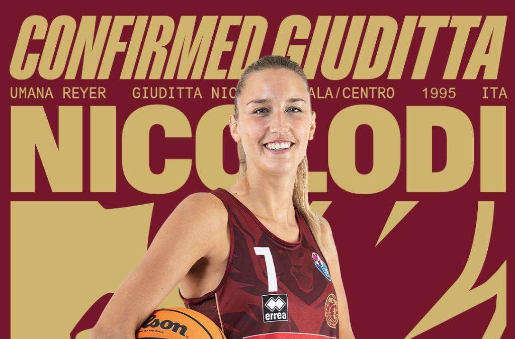 UFFICIALE - Giuditta Nicolodi rinnova il contratto con la Reyer Venezia