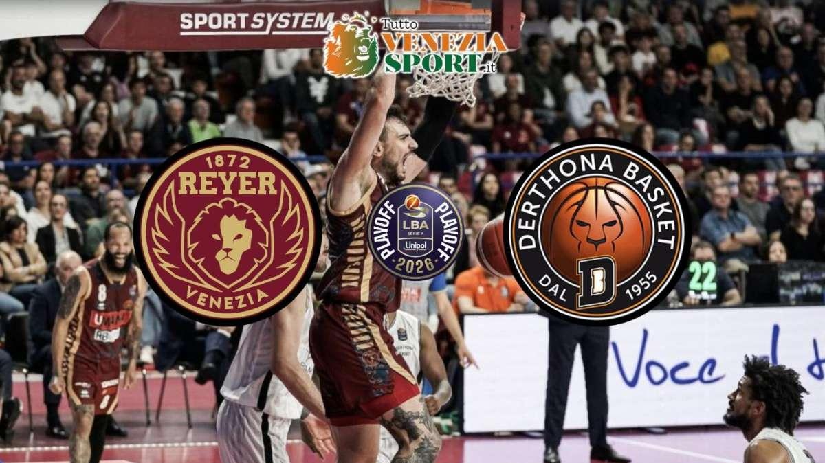 LBA Reyer Venezia-Derthona Tortona (89-83) Venezia batte Tortona e vola in semifinale.
