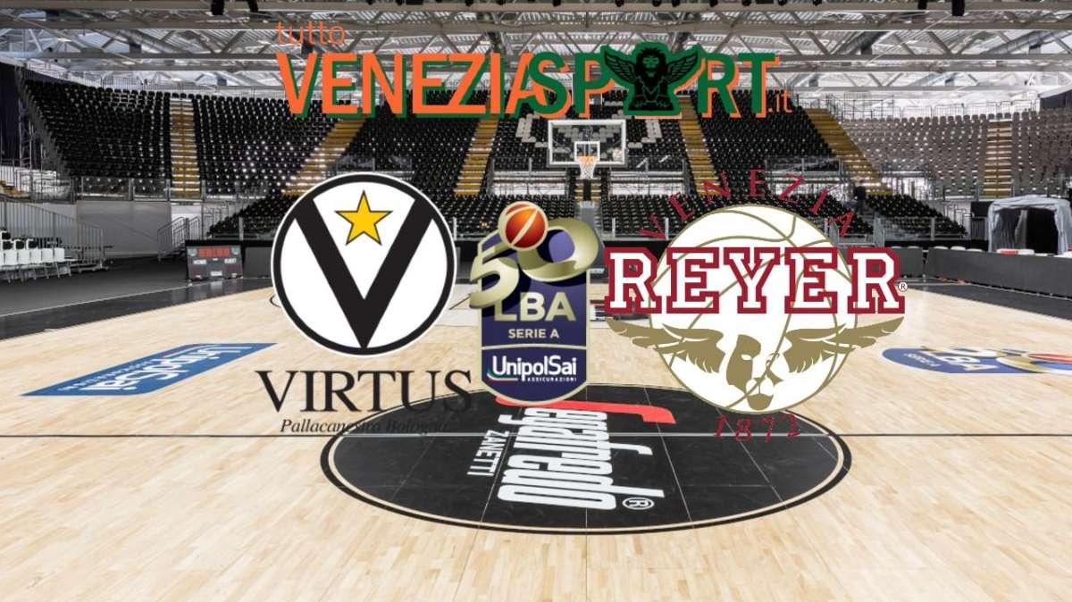 RELIVE SERIE A1 Virtus Bologna-Reyer (77-72) Grande Battaglia alla Segafredo Arena, nel finale la spunta la Virtus 
