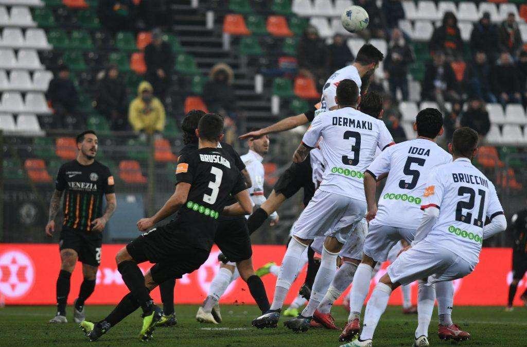 Il riepilogo della partita col Cosenza del sito del Venezia