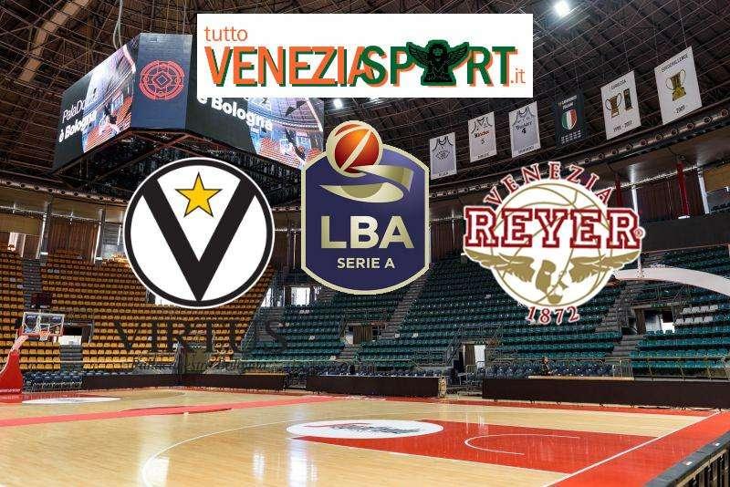 LIVE SERIE A1 - Virtus Bologna-Reyer (75-70) " Una Reyer Spenta vine sconfitta dalla Virtus Bologna. Ora è Crisi?"  fine della partita 