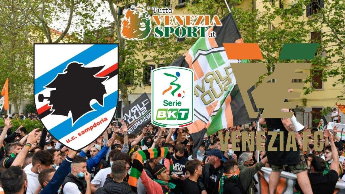 RELIVE SERIE B SAMPDORIA-VENEZIA (1-2): finita, con il cuore e i cambi i Leoni trovano tre punti