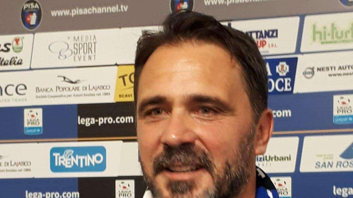 Pisa, D'Angelo: "Potevamo anche raddoppiare. Sul pari probabilmente era fallo"