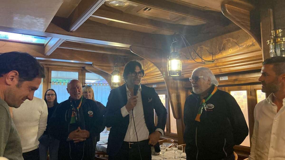 Incontro ieri tra il Venezia FC e i tifosi del Club Calimero