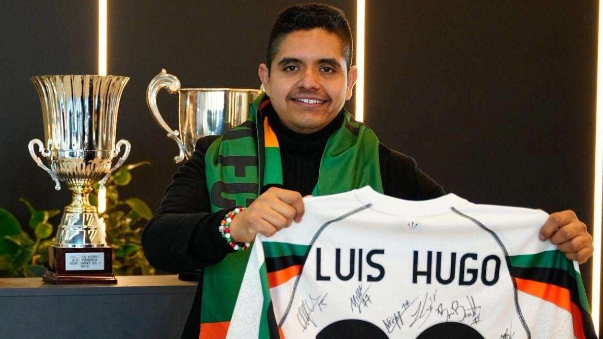 Dal Messico con amore e passione: Luis Hugo in visita oggi a Ca' Venezia