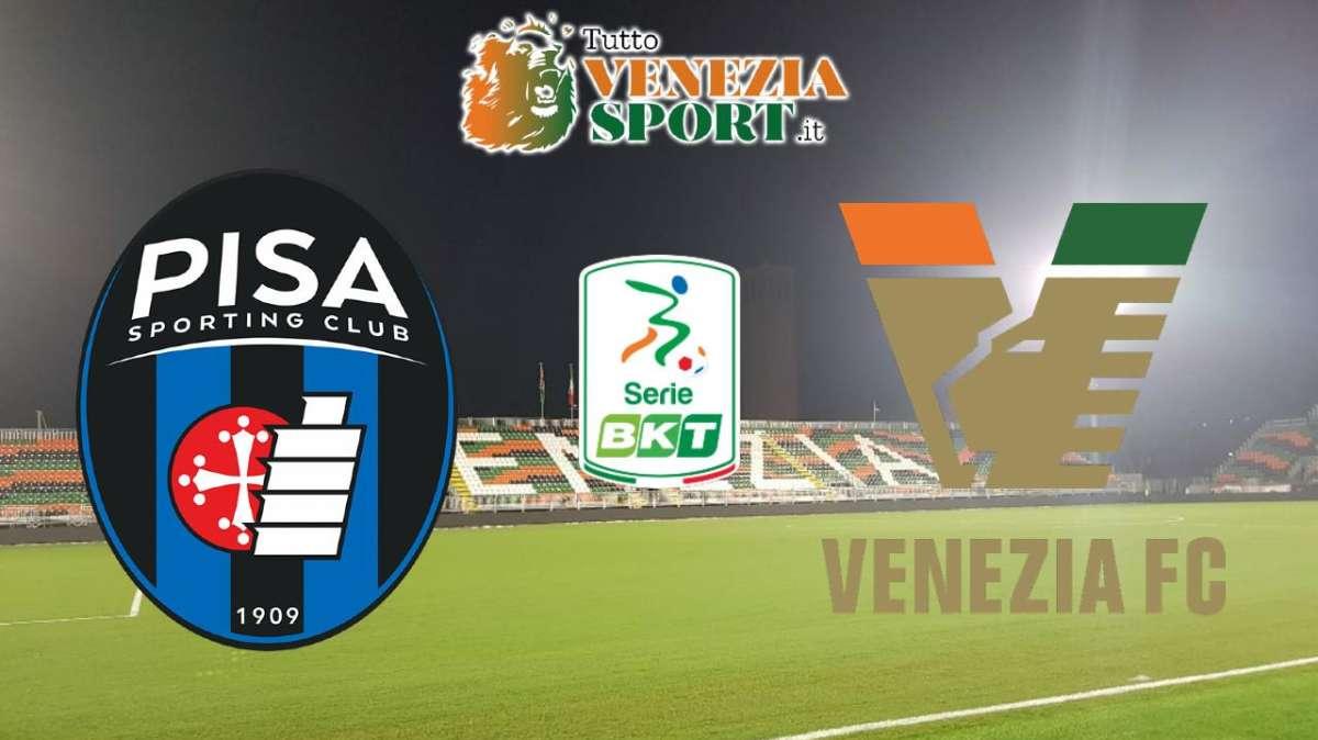 LIVE SERIE B - Pisa-Venezia (1-1), finita, ottimo punto all'Arena Garibaldi