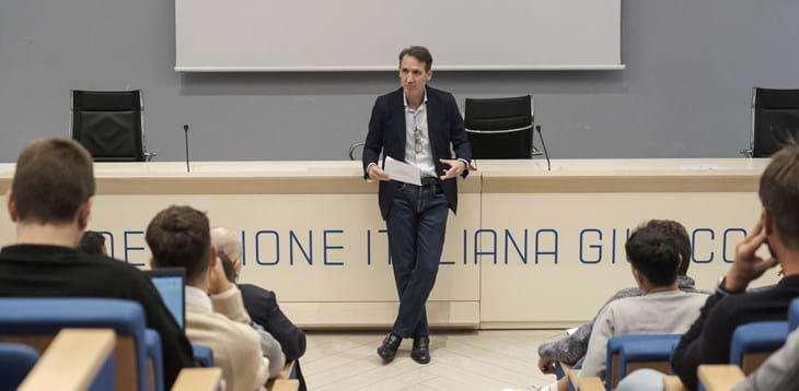 Alex Menta presente al Corso per Osservatori 2022 di Coverciano