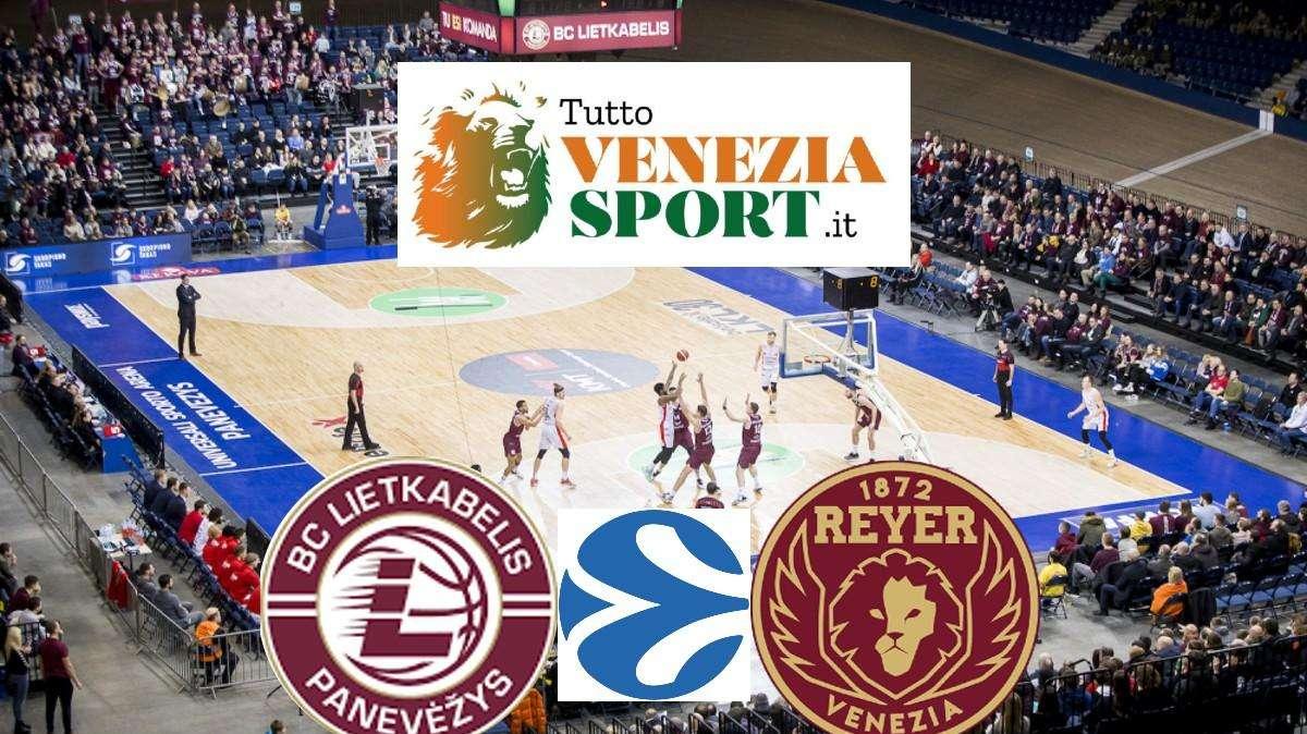 LIVE EUROCUP Lietkabelis Panevezys- Reyer Venezia (87-84) Crisi Reyer. Venezia sconfitta anche dal Lietkabelis