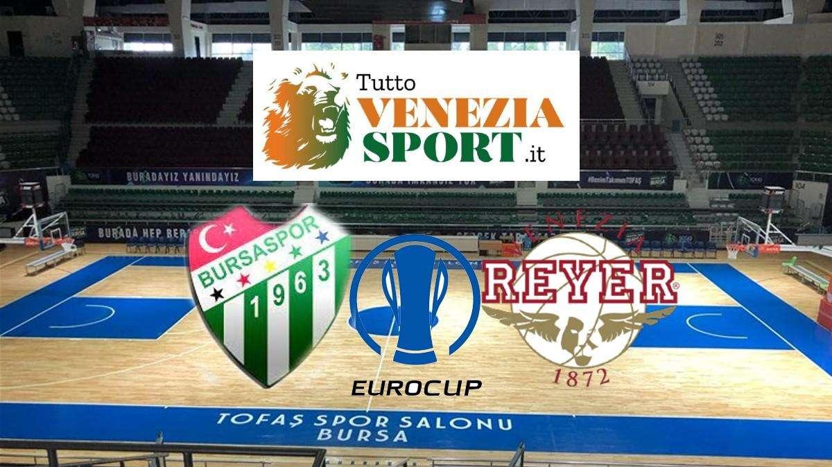 RELIVE EUROCUP Bursaspor-Reyer Venezia (80-66) Reyer brutta sconfitta contro Bursaspor 